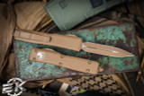 Microtech Ultratech Tan Cerakote OTF Automatic Knife 3.4" Dagger Tan 122-1CTA