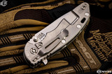 Rick Hinderer Knives XM-18 3.5" Spanto Knife Blue G10, S45VN Working Finish