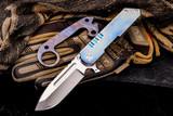 Sergey Rogovets (SR Metalworks) Kentucky Special Titanium Anodized 3.85" Satin