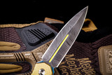 Blackside Customs P7 (Phase 7) Brass Textured 3.5" Dagger Beskar Finish