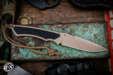 Spartan Blades Phrike Self-Defense Fixed Blade Knife Black G10 4.25" S45VN FDE w/ Tan Kydex