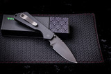 Protech Strider SnG Operator Automatic Black Knife w/ Tritium Button 3.5" DLC Drop Point