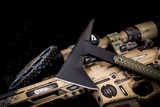 RMJ Tactical Ragnarok 14 Tomahawk Dirty Olive G10 3.5" 80CRV2 Black Textured