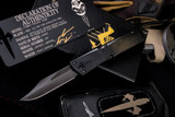 Microtech Marfione Custom Combat Troodon OTF Black Dagger Relief Knife 3.8" DLC Apocalyptic Bowie