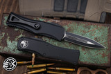 Microtech Hera OTF Automatic Knife 3" Dagger Black 702-1T