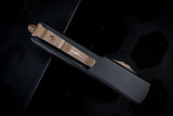 Microtech UTX-70 Copper OTF 2.4" Bronzed Apocalyptic Drop Point 148-13APCPS