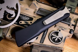 Microtech Combat Troodon Smooth OTF Black Serrated 142-3S