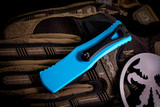 Microtech Hera OTF Automatic Knife Turquoise 3" Dagger Black 702-1TQ