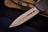 Microtech Combat Troodon Carbon Fiber OTF Automatic 3.8" Bronze D/E Dagger 142-13CFS (Preowned)