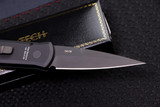 Protech Godson Bronze Steampunk Auto 3.15" Black 154CM (Preowned)
