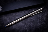 Tactile Turn Bolt Action Standard Helix Pattern Titanium Pen 5.6" Ti Clip