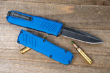 Guardian Tactical RECON-035 OTF Automatic Knife Blue 3.3" Drop Point Dark Stonewash 94611