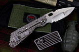 Mick Strider SMF Gunnar Grip Titanium 4" Compound Satin