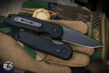 Spartan Blades Zelos Automatic Folding Knife 3.25" Drop Point Black