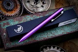 Tactile Turn Side Click Pen Purple Titanium 5.8" Ti Clip