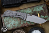 McNees Knives PM Mac 2 "Atomic Frag" Titanium Knife  3.5" Stonewash