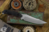 Toor Knives Raven Fixed Blade Knife Ebony 5.5" CPM 3V Stonewash