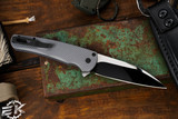ProTech Malibu Gray Texture Button Lock 3.25" Mike Irie Two Tone DLC