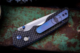  A2D Attn2Detail Mercantile Mark 3 Medium Barlock Black Titanium Divot 3" Satin Compound Tanto