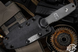 Blackside Customs P7 (Phase 7) Titanium Dagger 3.5" Nichols Damascus