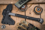 RMJ Tactical Ragnarok 14 Tomahawk Black G10 3.5" 80CRV2 Tungsten