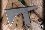 RMJ Tactical Ragnarok 14 Tomahawk Hyena Brown G10 3.5" 80CRV2 Tungsten