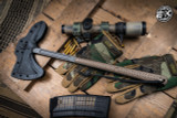 RMJ Tactical "Eagle Talon" Tomahawk Hyena Brown G10 18" Overall