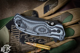  Zero Tolerance 0350 Black/Grey G10 Assisted Flipper Knife Black G10 3.25" Tiger Stripe 0350BG