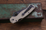 Spyderco Paramilitary 2 Tan G10 3.45" Black C81GPTNBK2 (Preowned)