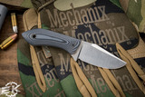Boatright Bladeworks Custom Esker Fixed Blade Knife Slate/Black G10 2.3" Blasted/Satin