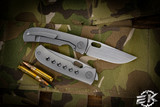 WingManEDC/Tom Mayo MTNT Mach 3 Titanium 2.8" M390 Hand Satin 