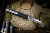 Microtech Ultratech Warhound OTF Knife 3.4" Stonewash 119W-10S (Preowned)