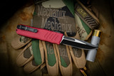 Guardian Tactical RECON-035 OTF Automatic Knife Red 3.3" Two-Tone Black Drop Point 94211 (Preowned)