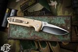 ProTech Rockeye Custom Automatic Knife Textured Bronze 3.375" Mirror Polish 001