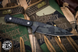 Blackside Customs Fedele X Fixed Blade Knife Black G10 4.5" MultiCam BSC-FX