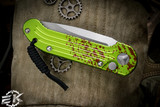 Microtech LUDT Zombie Automatic Folding Knife 3.4" Stonewash 135-10Z