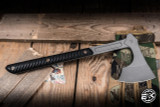 RMJ Tactical Raven Tomahawk Black G10 14.5" Tungsten Black