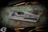 Billy Cho "Mini 56" Fat Carbon/Titanium Framelock Dark Rubbed D2 Blade