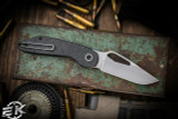 Luft Concepts AVNT Folding Knife Carbon Fiber 3.3" Hand Rubbed M390