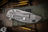 Rick Hinderer Knives XM-18 3.5" Skinny Slicer Black G10, Stonewash, Magnacut