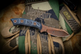 Dawson Knives Snakebite Fixed Blade Knife Black/Pewter G-10 2.6" AZ Copper (Preowned)