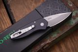 ProTech Sprint Automatic Folding Knife Black 1.9" S35VN Stonewash 2905 (Preowned)