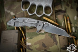 Rick Hinderer Knives XM-18 3.5" Fatty Wharncliffe Translucent G10, Stonewash, Magnacut