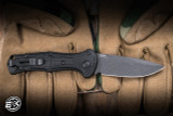 Benchmade Mini Claymore Automatic Folding Knife Grivory 3" D2 Drop Point Black 9570BK