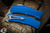 Heretic Knives "Roc" OTF Automatic Knife Blue 3" Stonewash H060-2A-BLU