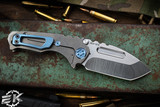 Medford Micro Praetorian "T" Tumbled "George Washington" Titanium 2.9" Tanto