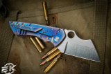 ExtremAddiction/Sergey Rogovets Custom "Rhino" Titanium Dual 44MAG S45VN Satin Blade