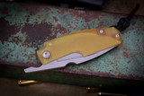 GTK Knives Elementak Friction Folder Ultem Handle 2.75" RWL-34 Stonewash