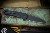 ProTech Malibu ProtoType Blade Show 2023 Knife Textured Black 3.25" MagnaCut Wharncliffe DLC 5306
