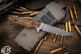 Benchmade Bone Collector Walnut Caping Fixed Blade 4" Blade (Preowned)